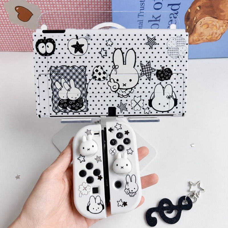 Gaming Console Tv - Cute Miffy Protective Case for Nintendo