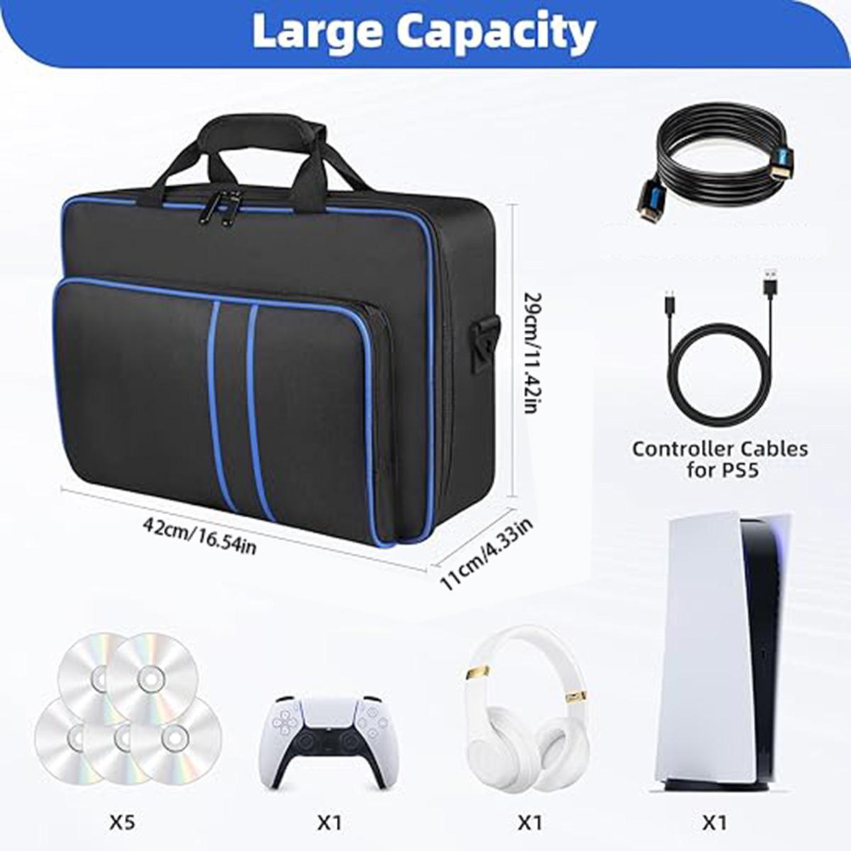 Suitable for PS5 Travel Protec - Gaming Console Latest review and price