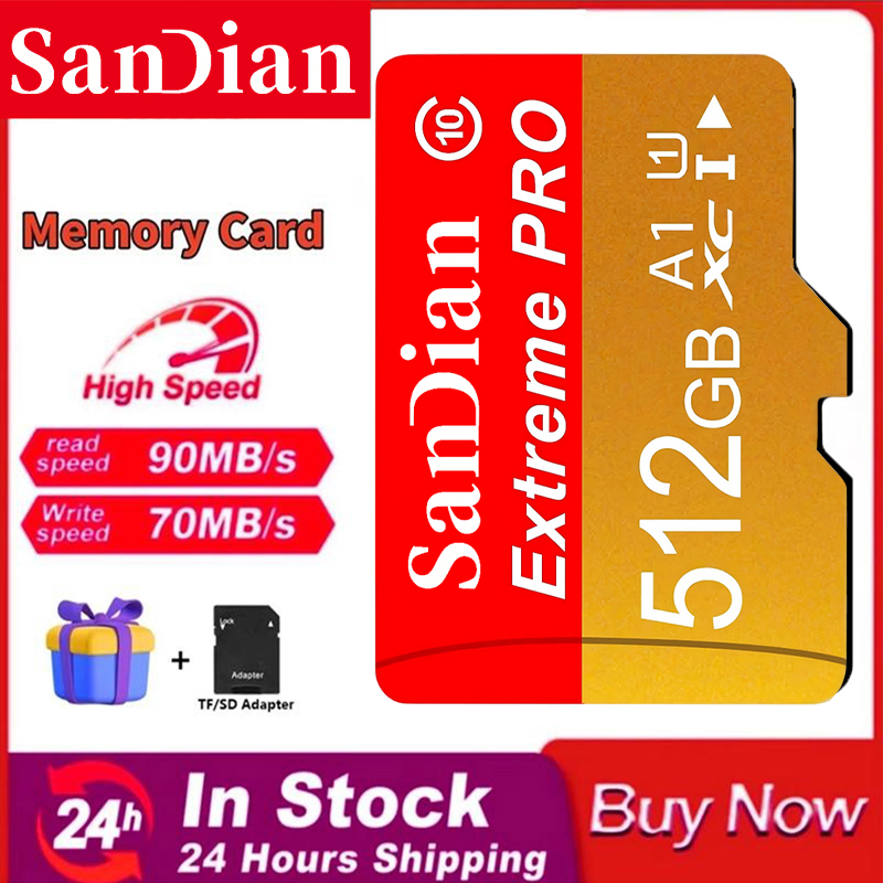 Memory Card 512GB Pro Micro TF - Gaming Console For Phone review and price